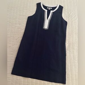 Tommy Bahama navy linen sundress